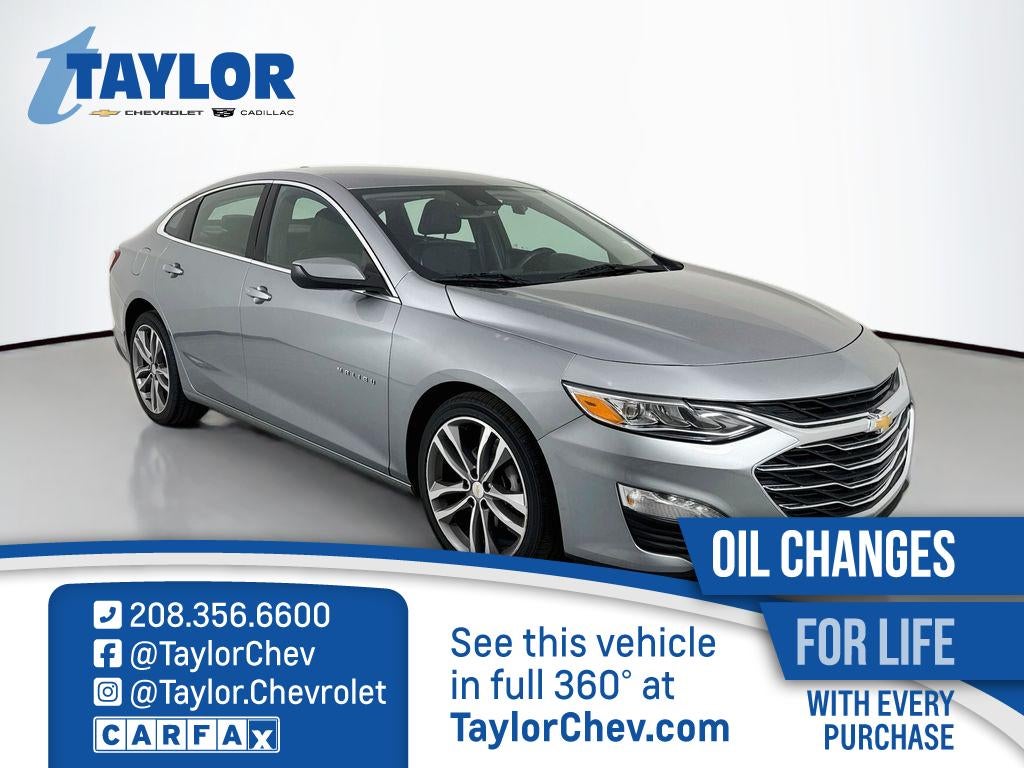 2024 Chevrolet Malibu 2LT in Sterling Gray Metallic — front three-quarter view